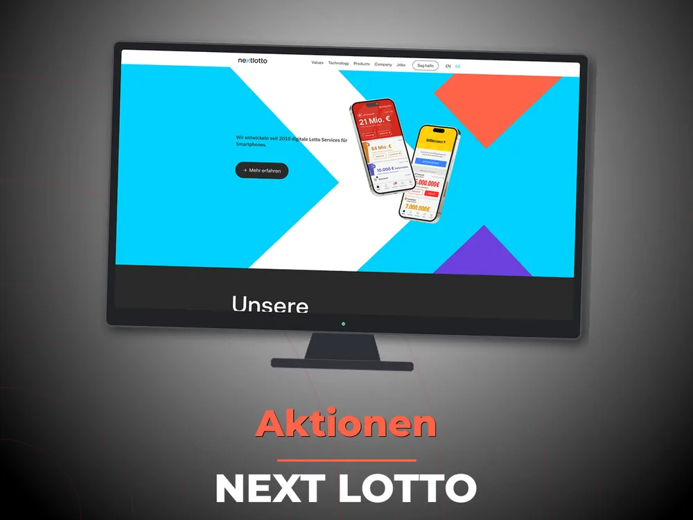Next Lotto - Aktionen