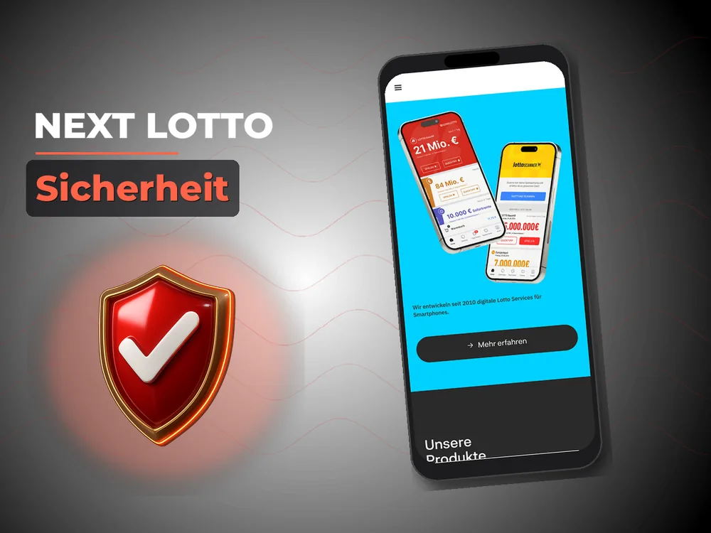 Next Lotto - Sicherheit