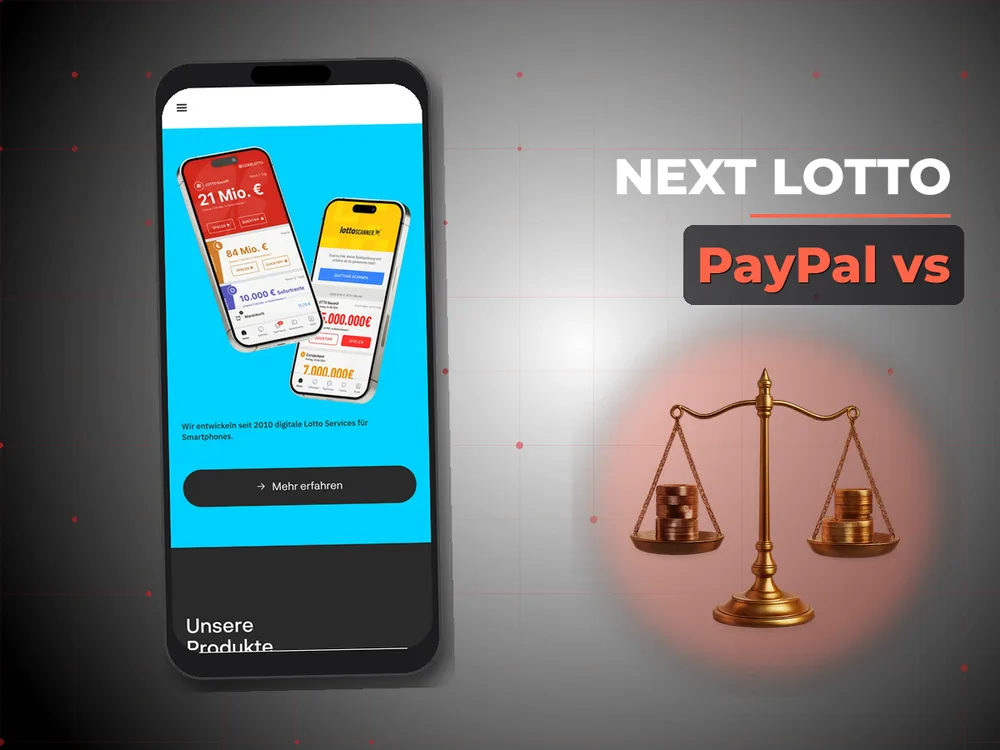 Next Lotto - PayPal vs