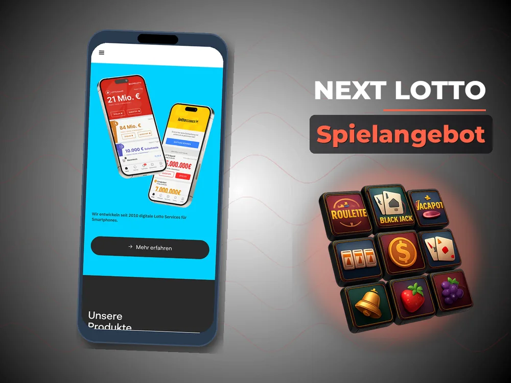 Next Lotto - Spielangebot