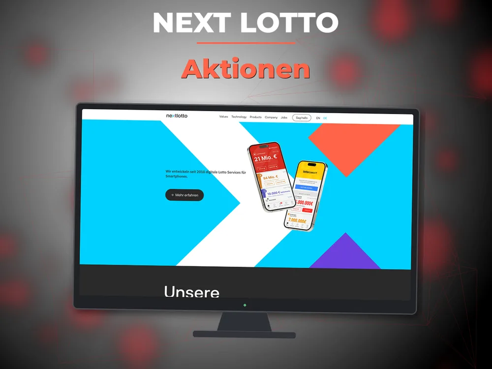 Next Lotto - Aktionen