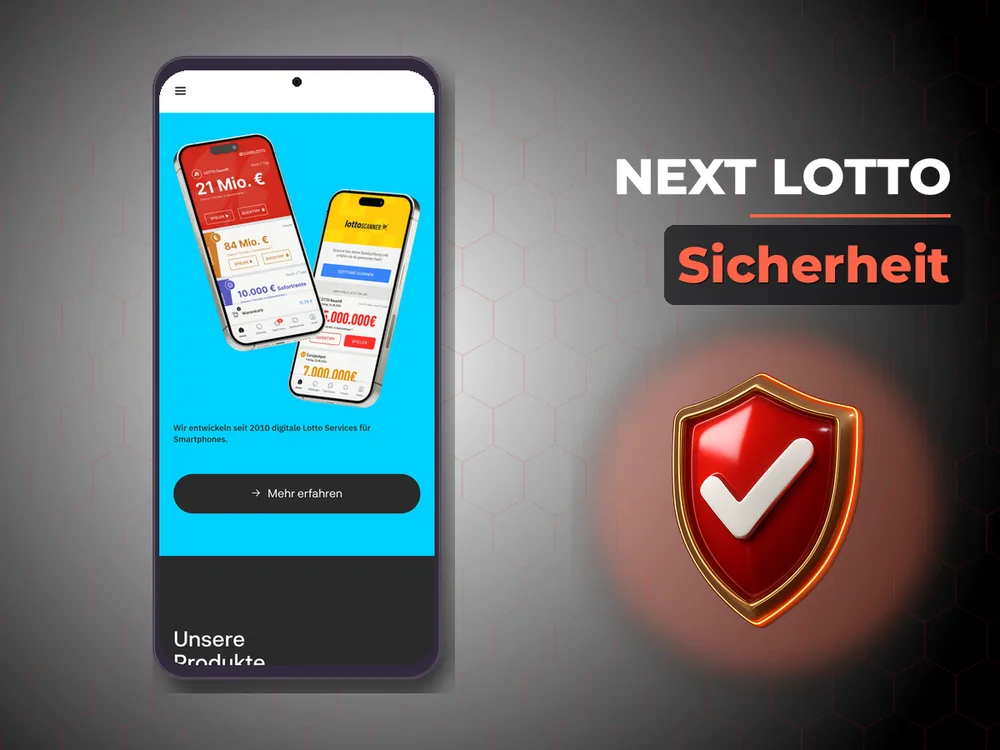 Next Lotto - Sicherheit